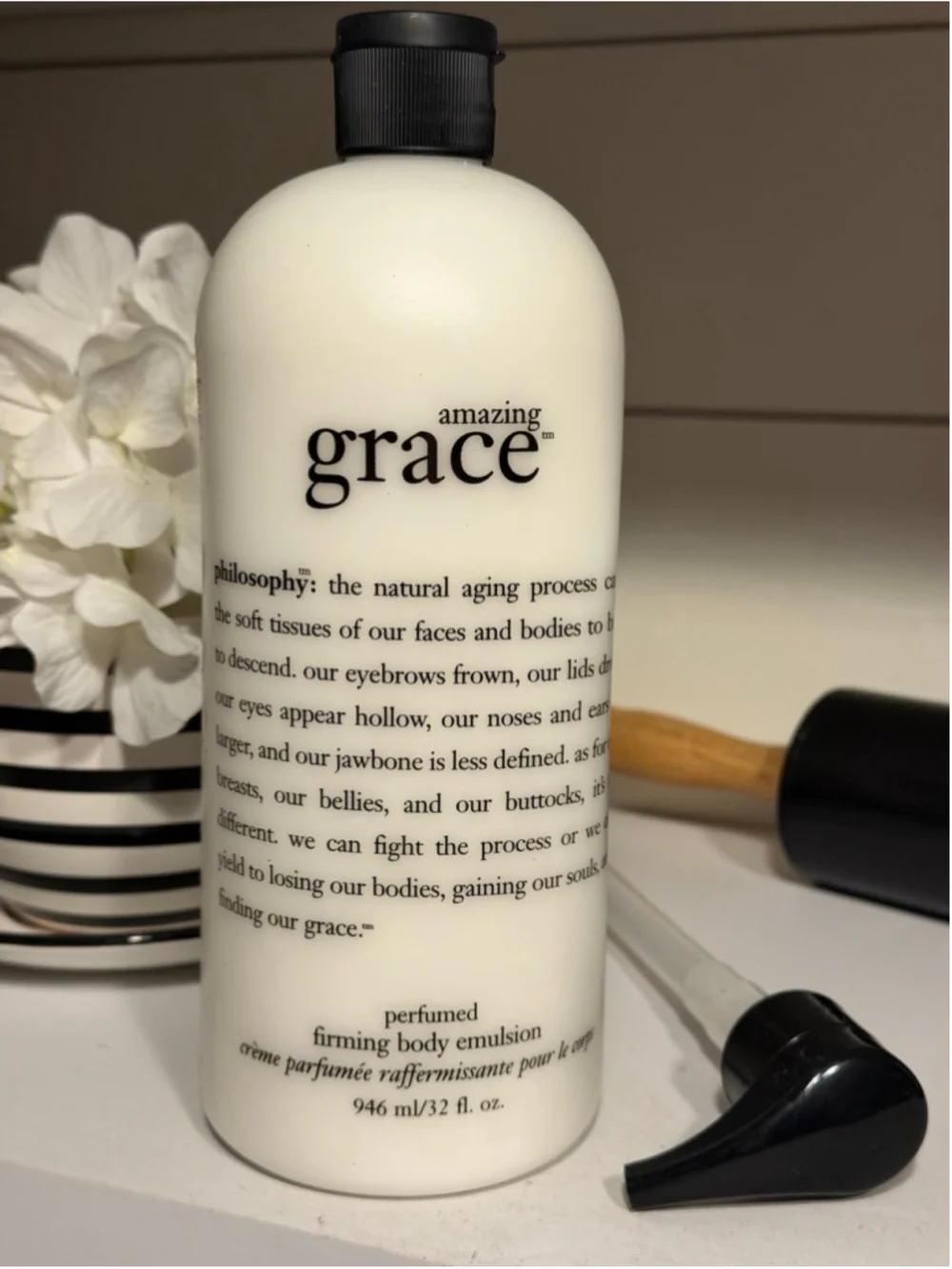 New Philosophy Amazing Grace Firming Body Emulsion 32 oz NEW Sealed